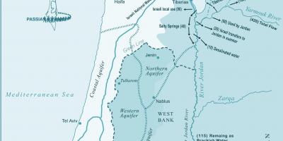 Карта ракі Ізраіля 